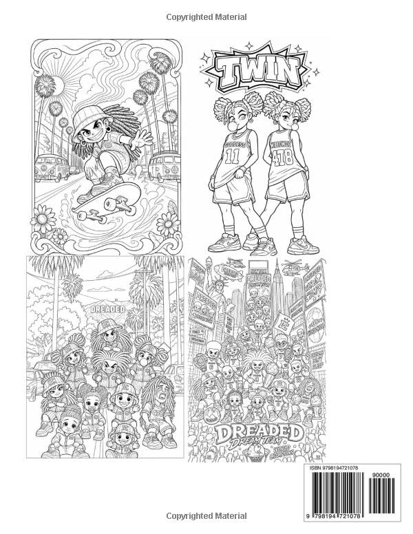 Dreaded Clothing Worldwide: Coloring Book