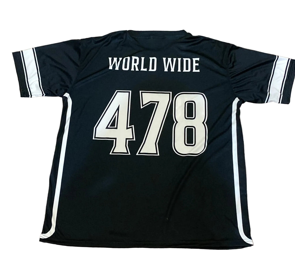 Dreaded Black & White Jersey Tee
