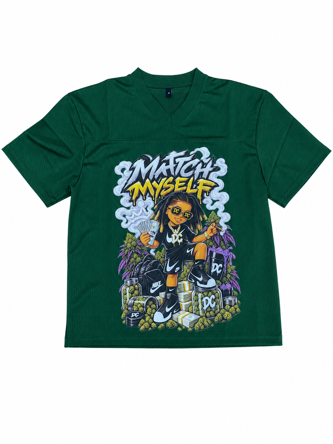 Match Myself Graphic Jersey