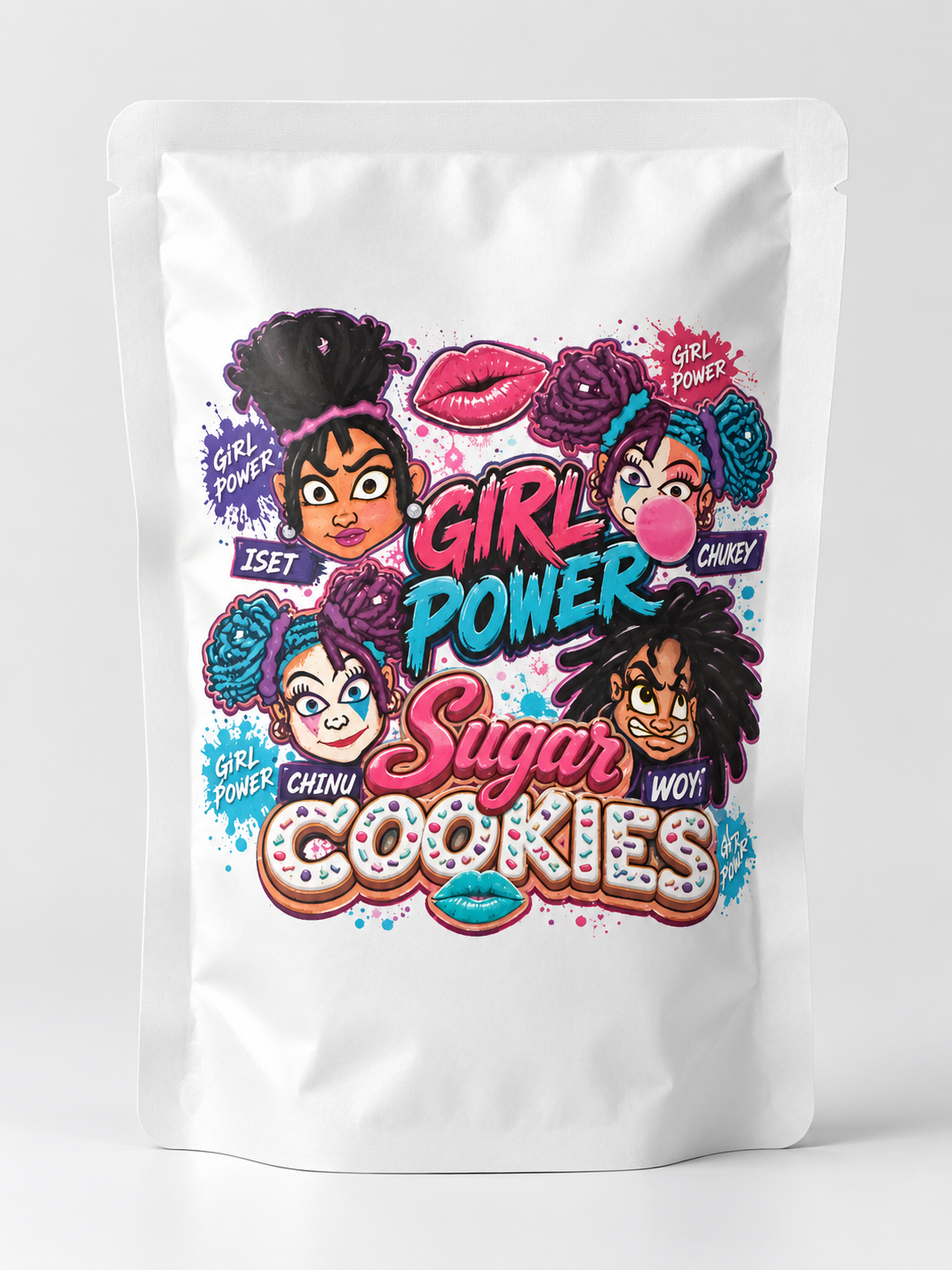 Dreaded Girl Power Sugar Cookies