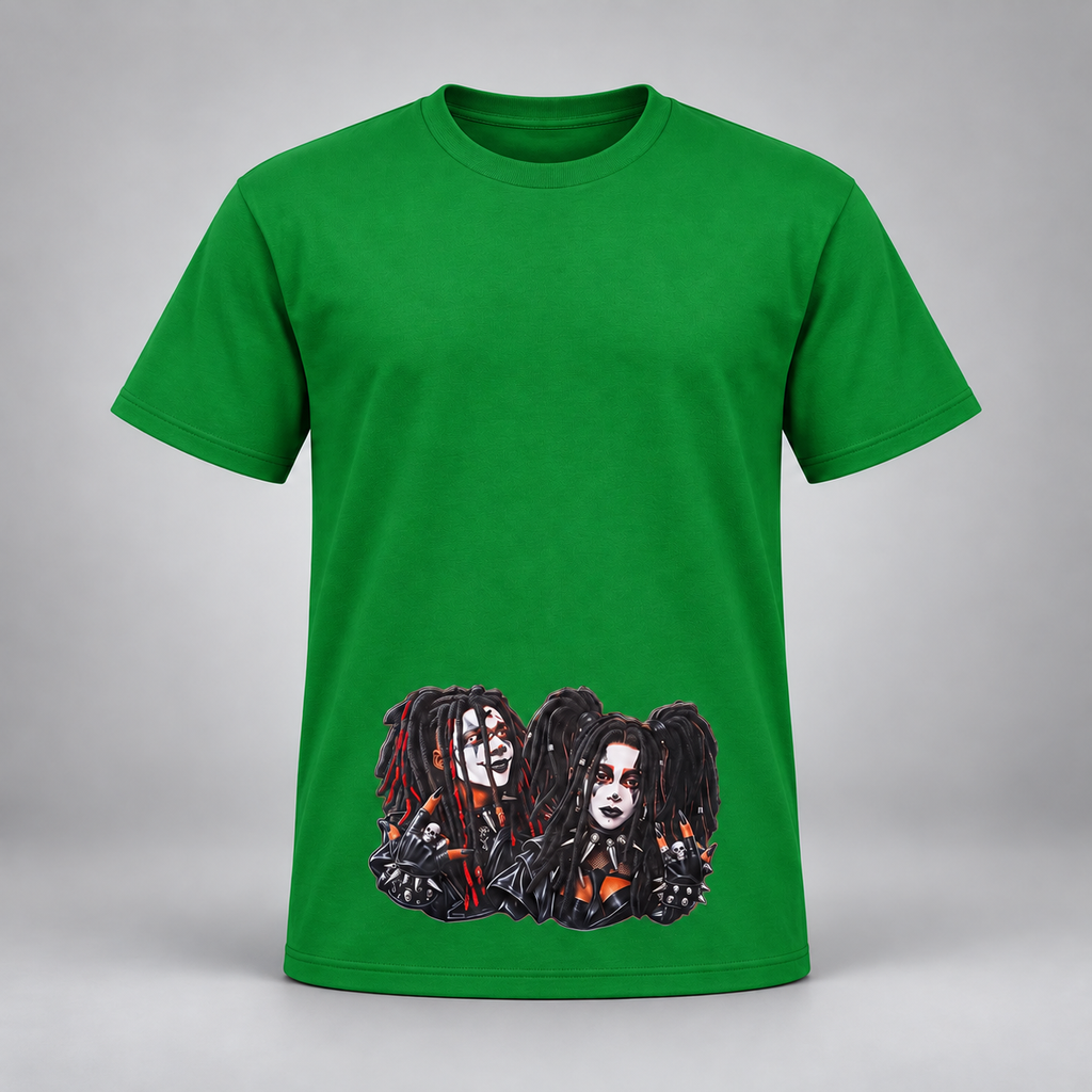 Gothic Twin Flame Graphic Tee