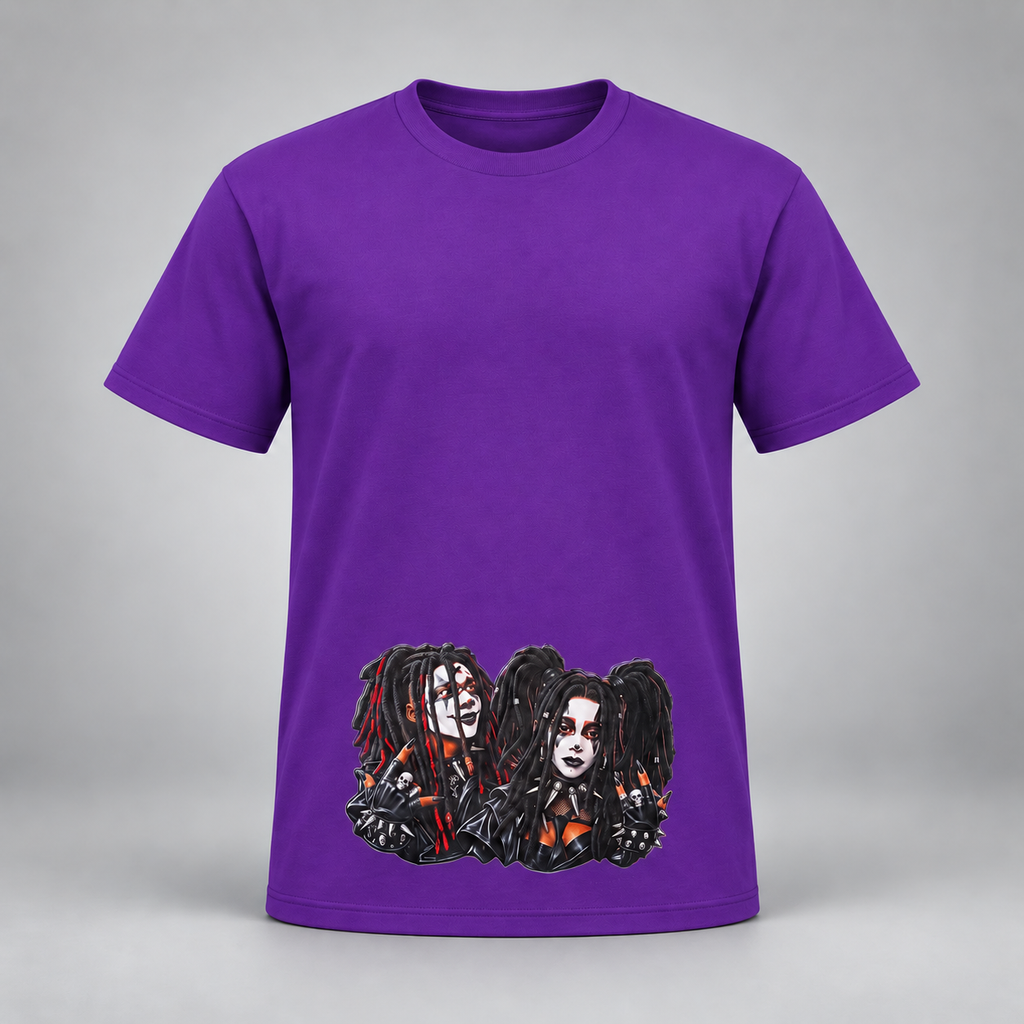 Gothic Twin Flame Graphic Tee