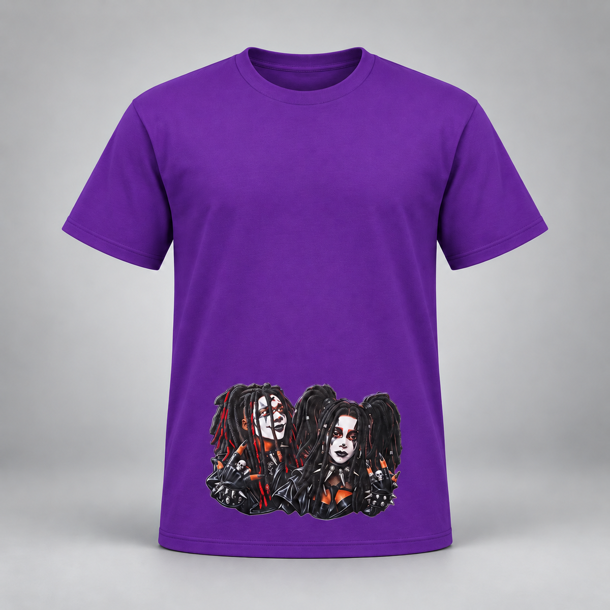 Gothic Twin Flame Graphic Tee