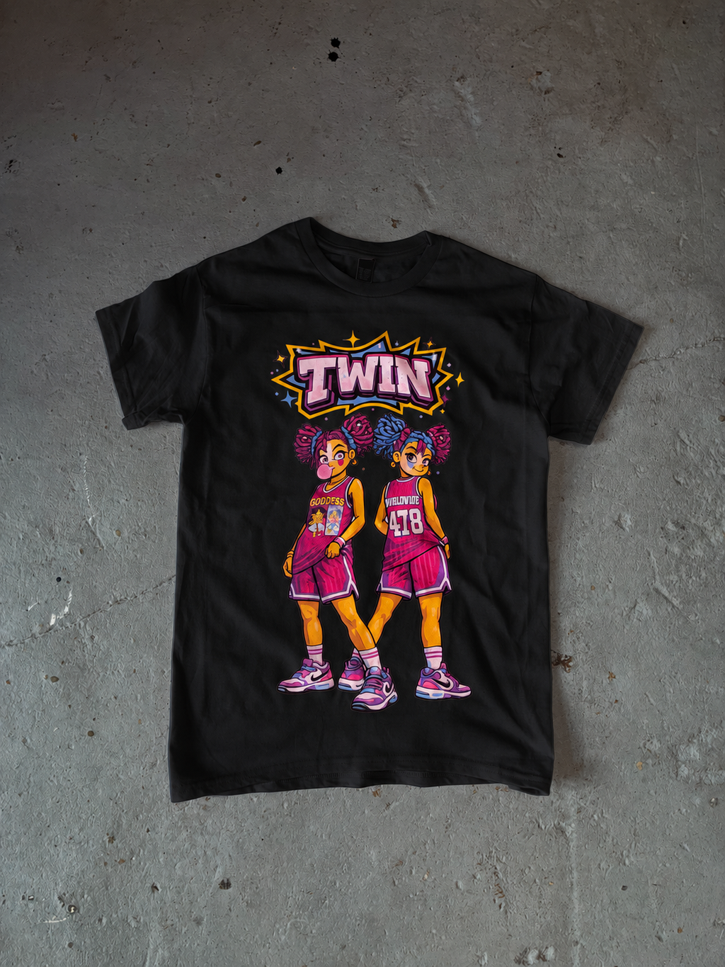 Twins Graphic Tee