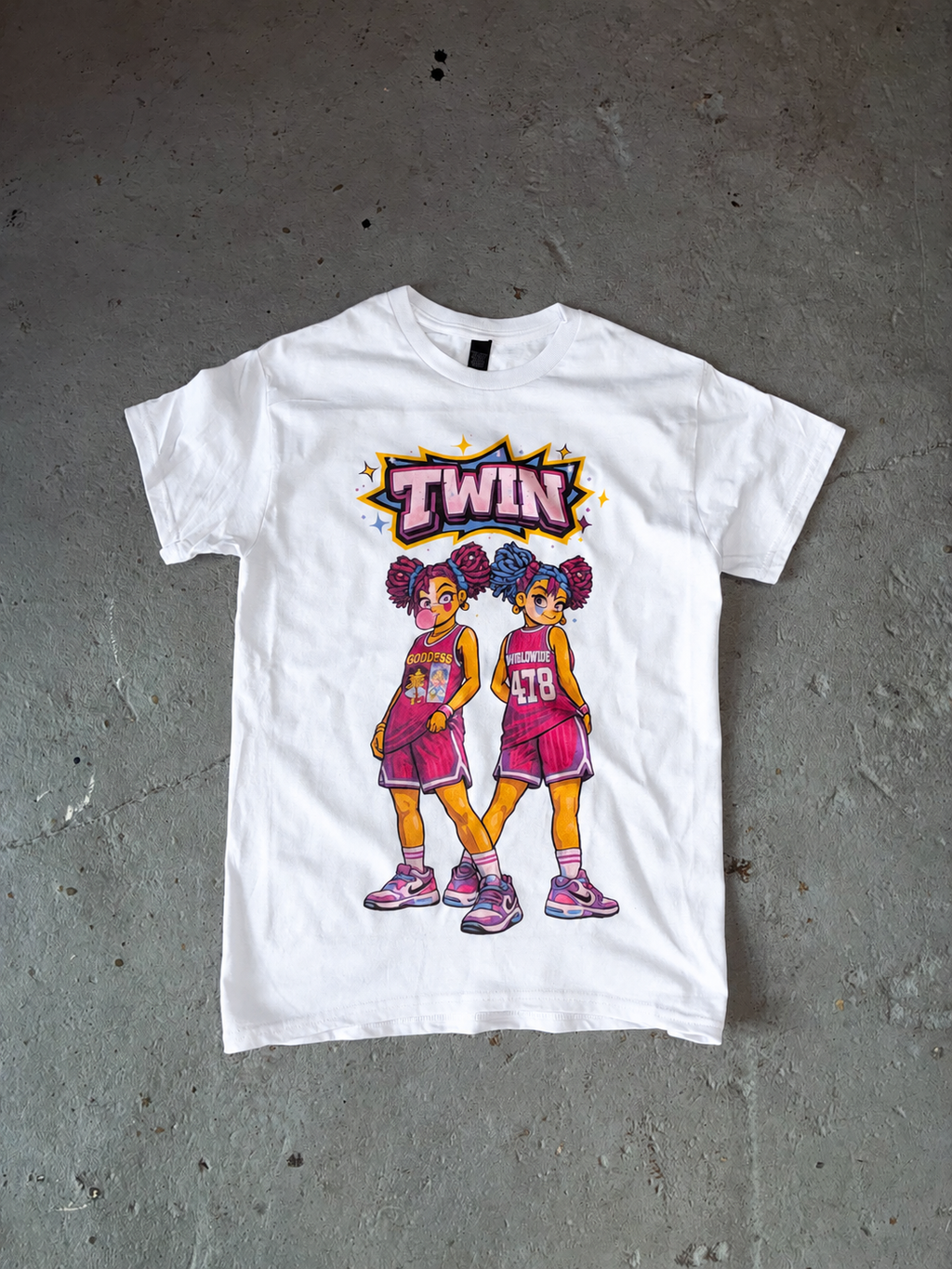 Twins Graphic Tee