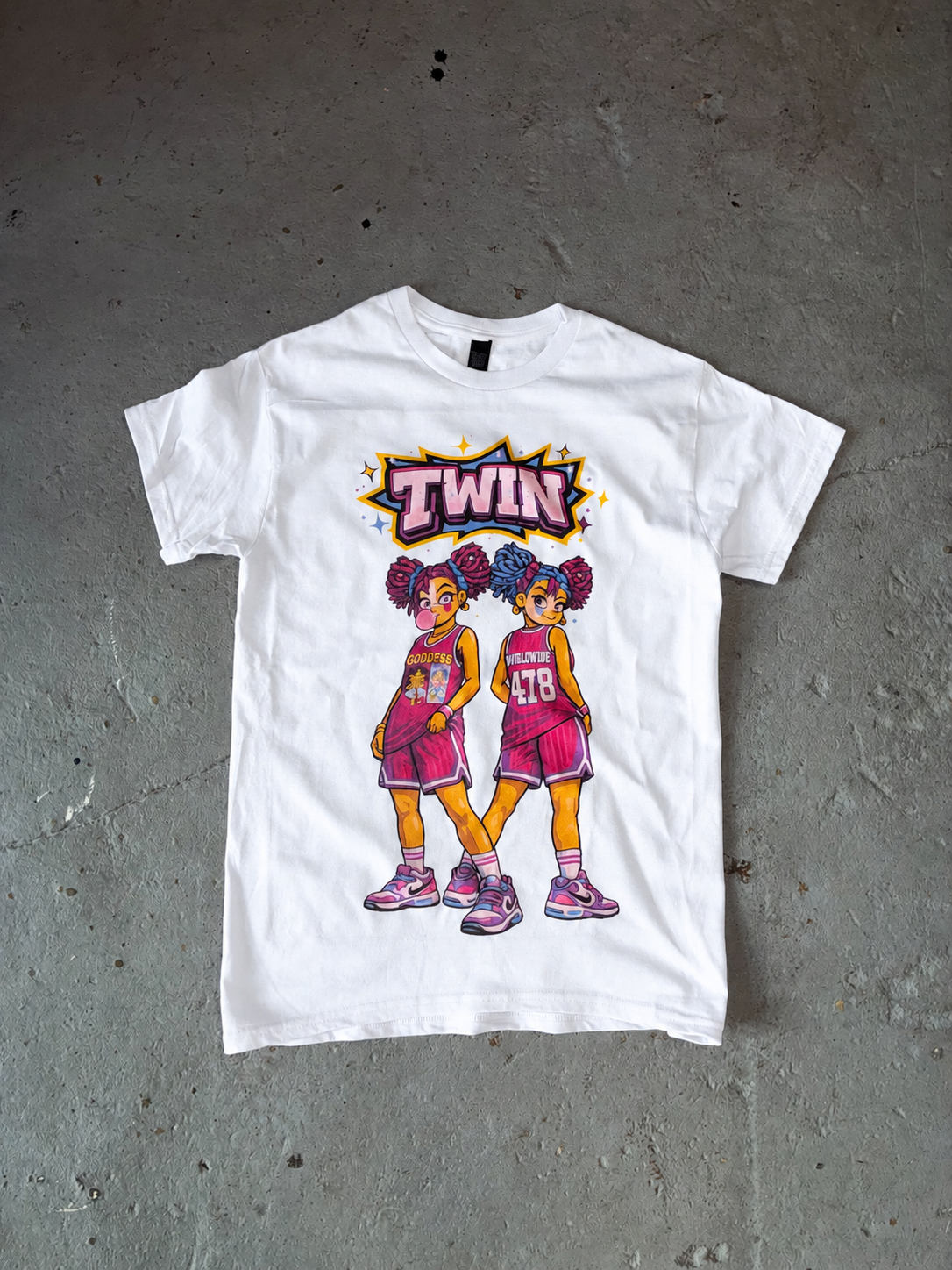 Twins Graphic Tee