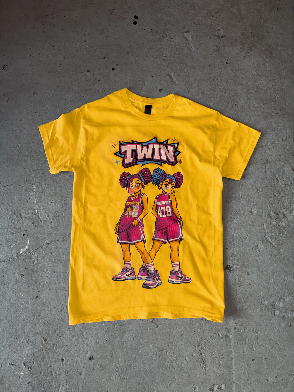 Twins Graphic Tee