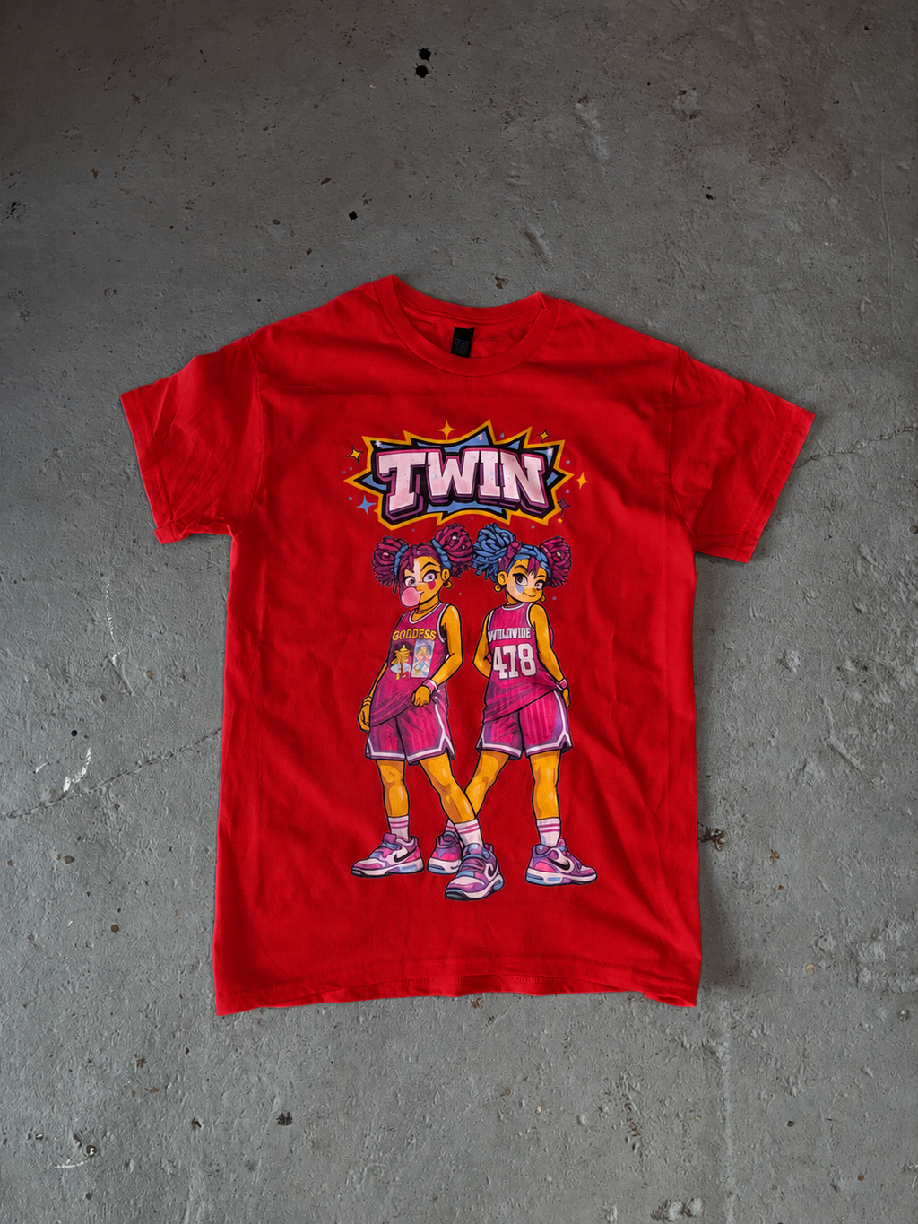 Twins Graphic Tee