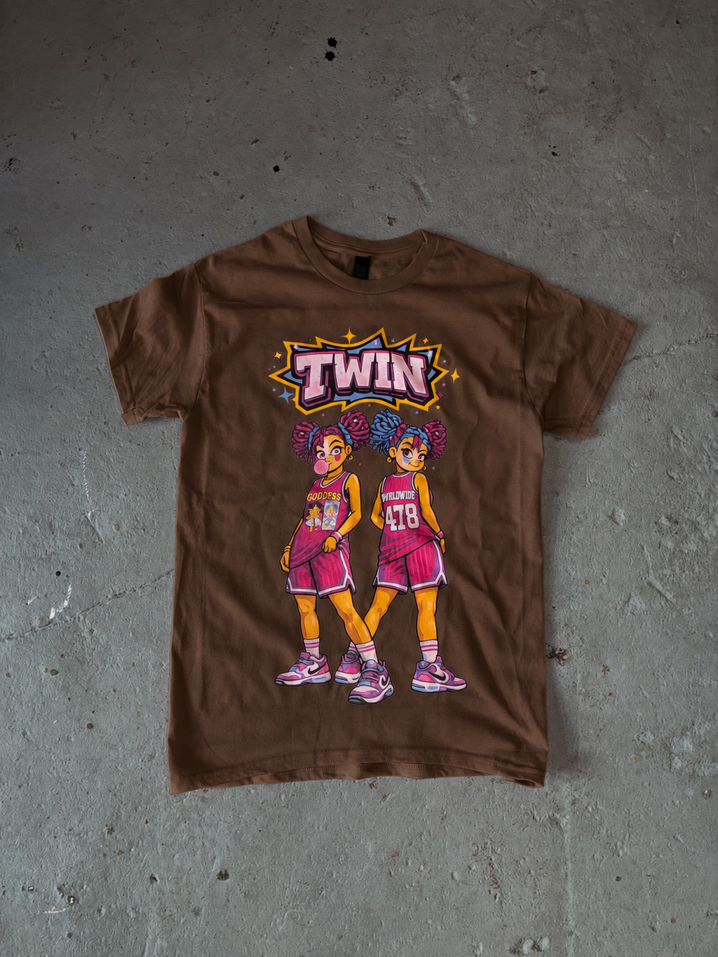 Twins Graphic Tee