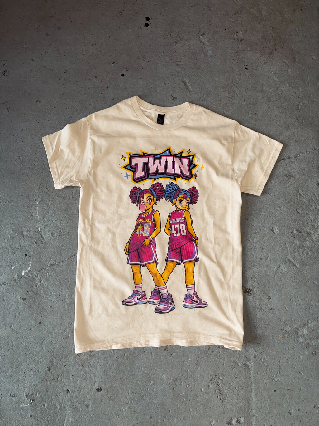 Twins Graphic Tee