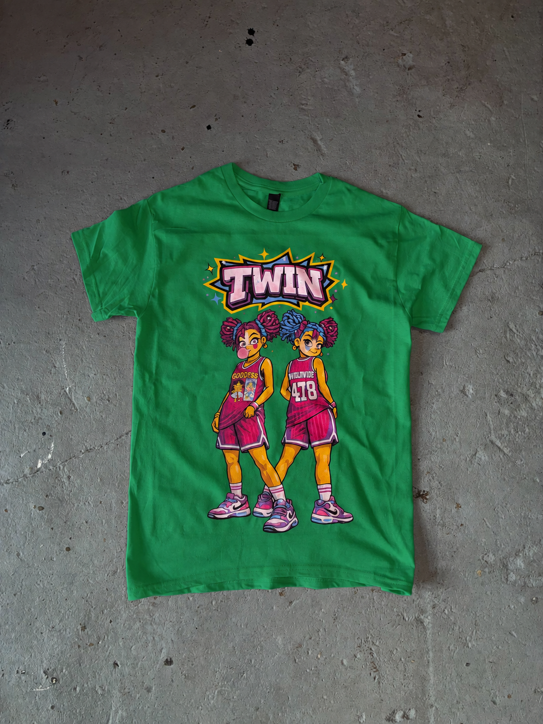 Twins Graphic Tee
