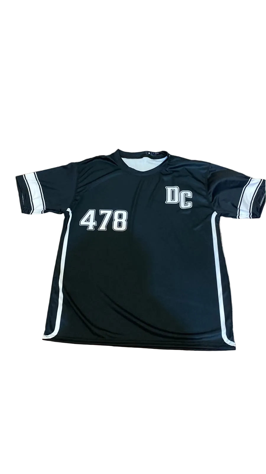 Dreaded Black & White Jersey Tee
