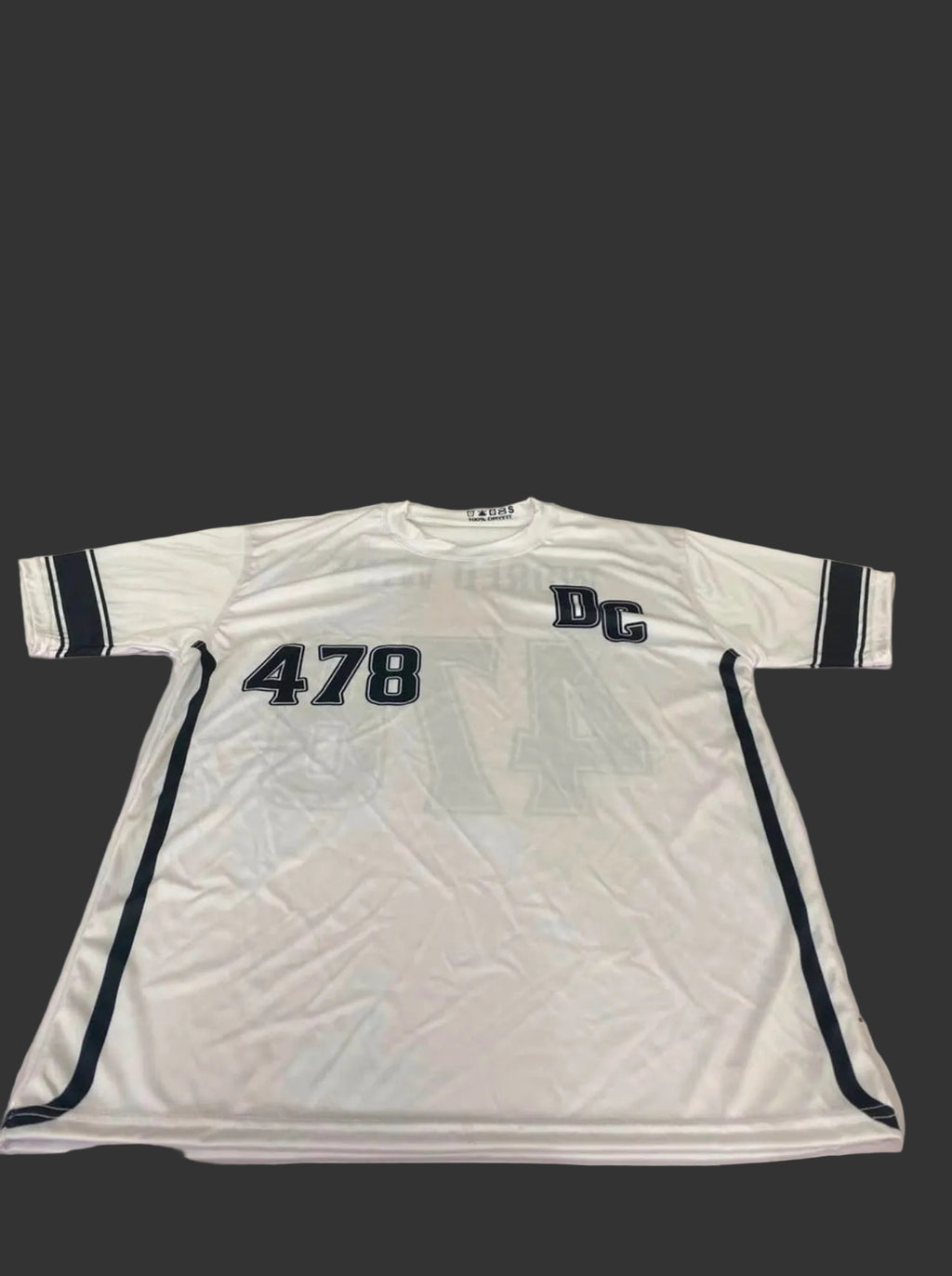 Dreaded Clothing Worldwide - White Dry-Fit T Shirt Jersey