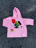 Happy Hippie Cut-Off Hoodie