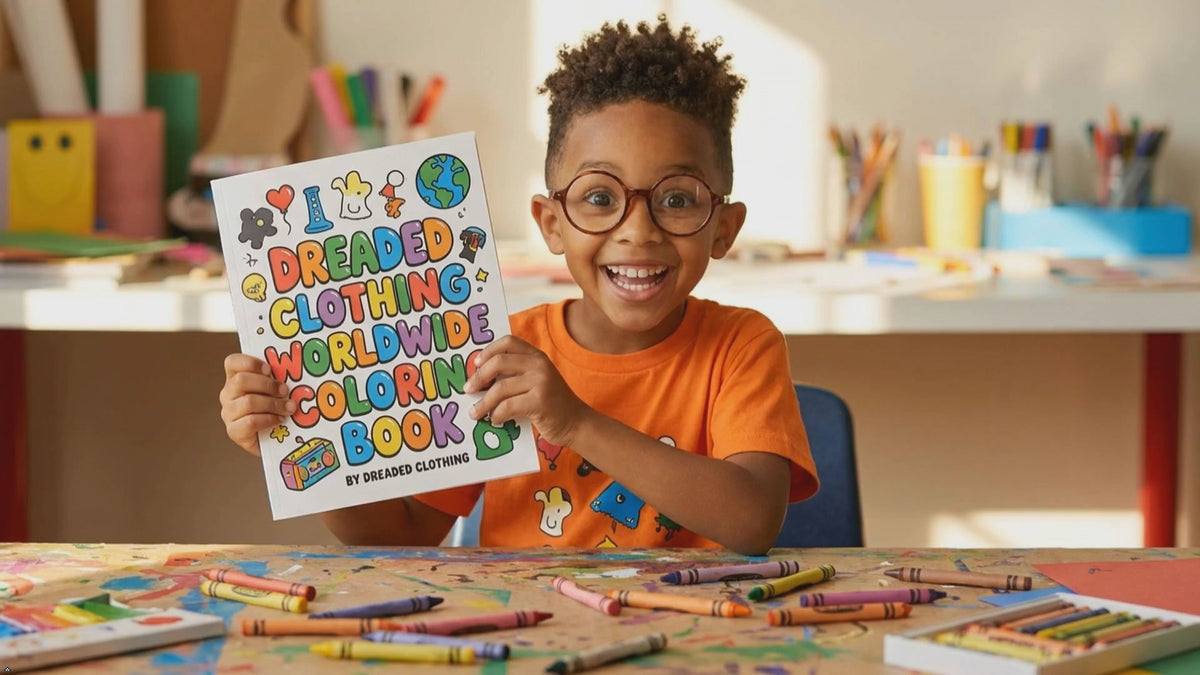 Dreaded Clothing Worldwide: Coloring Book